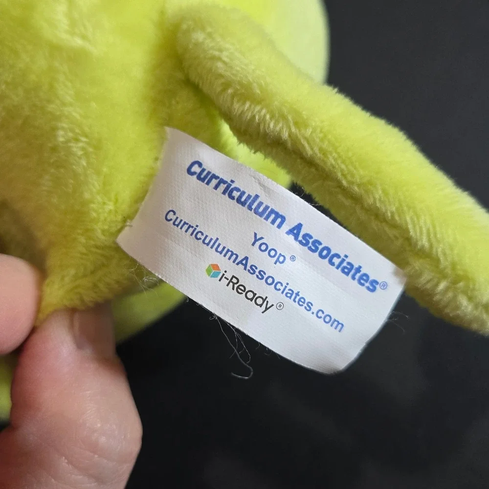 Curriculum Associates i-Ready Yoop Plush One Eyed Alien Plush Stuffed Animal
